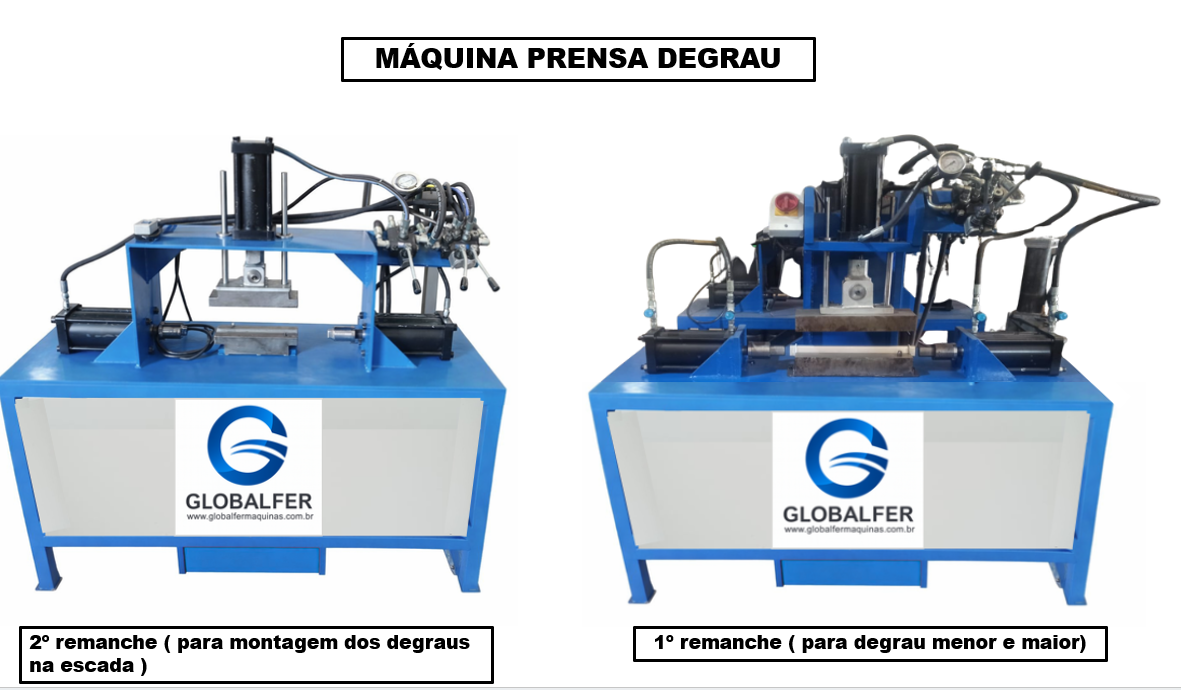 Máquina Prensa Degrau